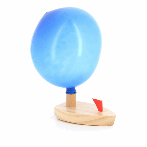Bateau Ballon en bois