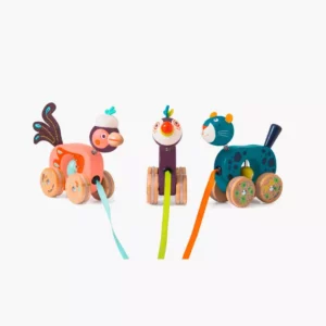 Petit jouet à tirer Zimba