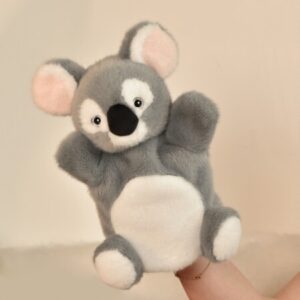 Marionnette Koala gris – 24 cm