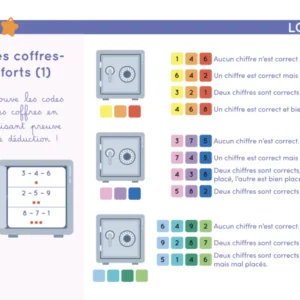 Chevalet Logique et Concentration pour Coffret Etoilium